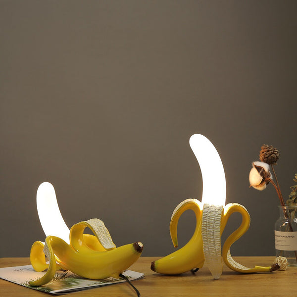Banana Lights Art Deco Tischlampen-Leuchtezauber