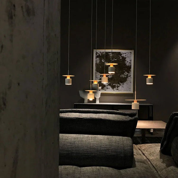 Moderne und elegante Jet-Hängelampe-Leuchtezauber