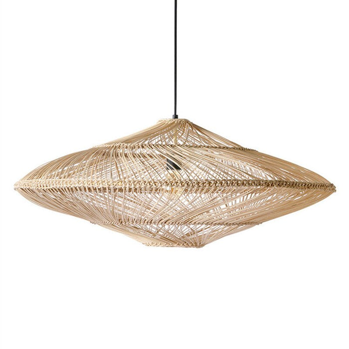 Radiar – Vintage Rattan-Hängelampe-Leuchtezauber