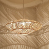 Radiar – Vintage Rattan-Hängelampe-Leuchtezauber