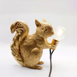 Nordic Designer Niedliches Eichhörnchen Tischlampe-Leuchtezauber