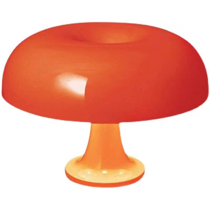 Minimalistische Tischlampe in Pilzform-Leuchtezauber