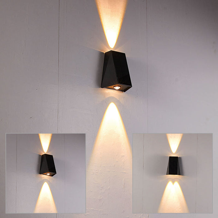 LED-Solar-Wandleuchte-Leuchtezauber