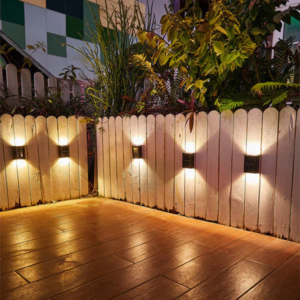 Premium kabellose Solar-Wandleuchte – Bereichern Sie Ihren Garten mit einem attraktiven Ambiente!-Leuchtezauber