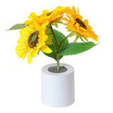 Glitzernde Sonnenblume Lampe für auf Tisch-Leuchtezauber