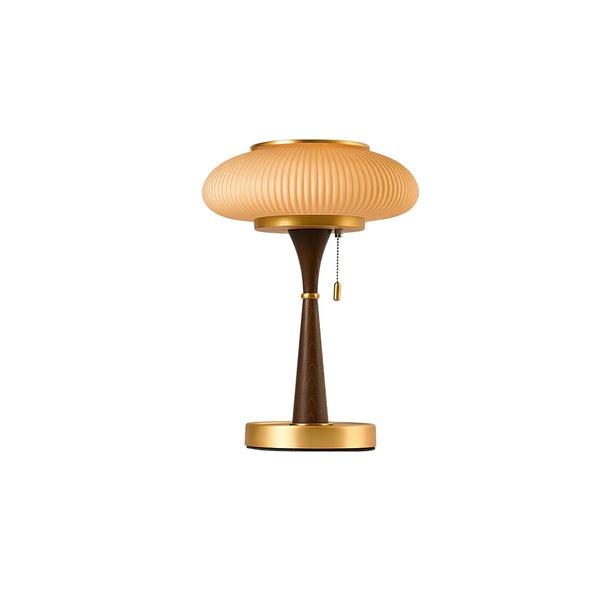 Minimalistische Matsutake Tischlampe für das Schlafzimmer-Leuchtezauber