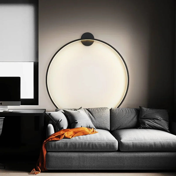 Lighting House Essential – Minimalistische runde LED-Wandleuchte-Leuchtezauber