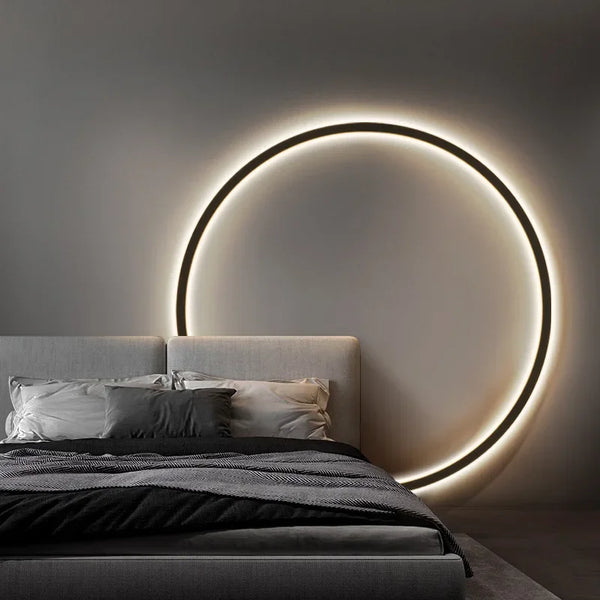 Lighting House Essential – Minimalistische runde LED-Wandleuchte-Leuchtezauber