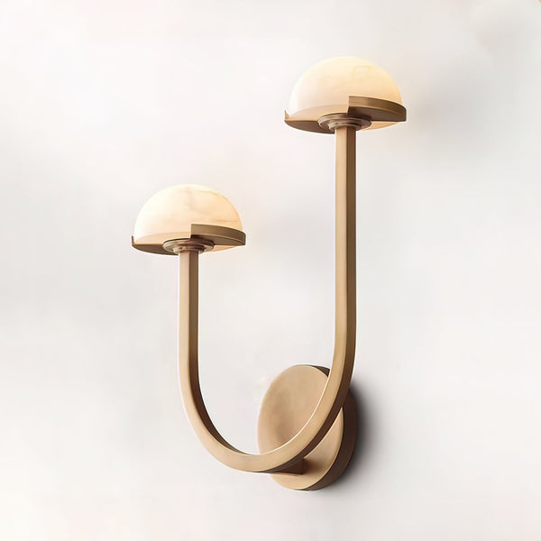 Pilzalabaster-Wandlampe für Ihr Zuhause-Leuchtezauber