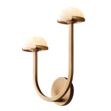 Pilzalabaster-Wandlampe für Ihr Zuhause-Leuchtezauber