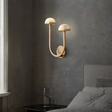 Pilzalabaster-Wandlampe für Ihr Zuhause-Leuchtezauber