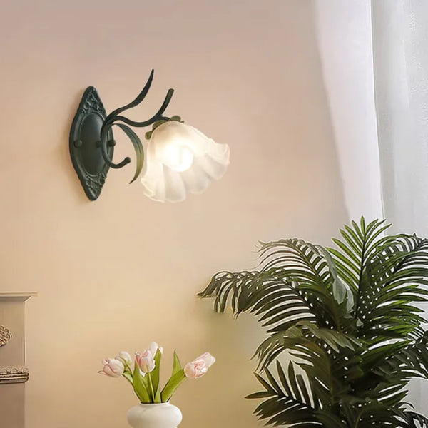 Wandleuchte in Form einer Blume-Leuchtezauber