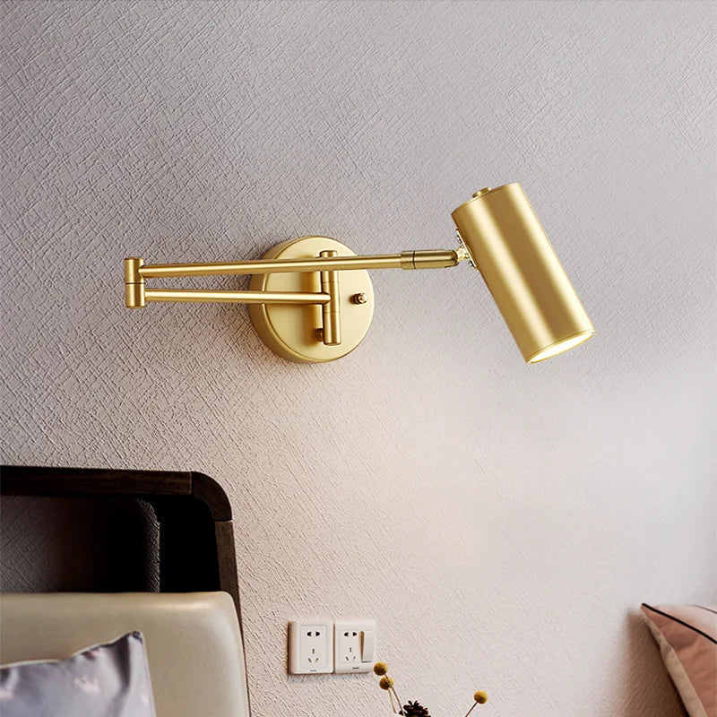 LUXARM Verstelbare Wandlamp met Lange Arm-Leuchtezauber