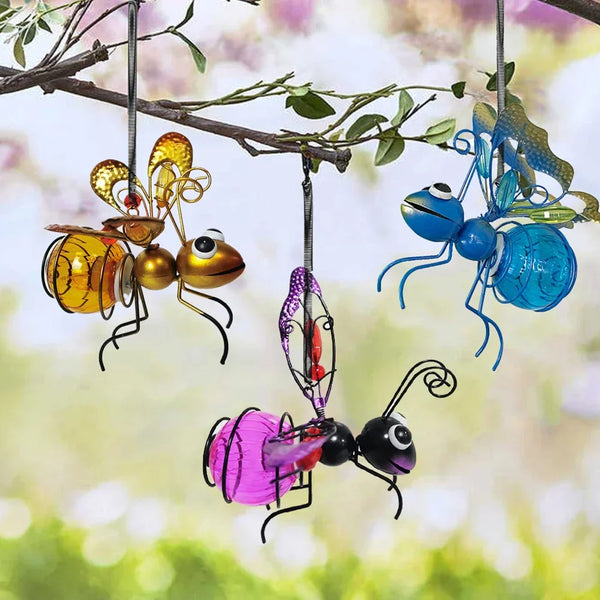 LUXARÉ SolarBug Gartenleuchte-Leuchtezauber