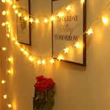 StellaGlow LED Sternen Lichterkette – 51-100 LEDs Batteriebetrieben