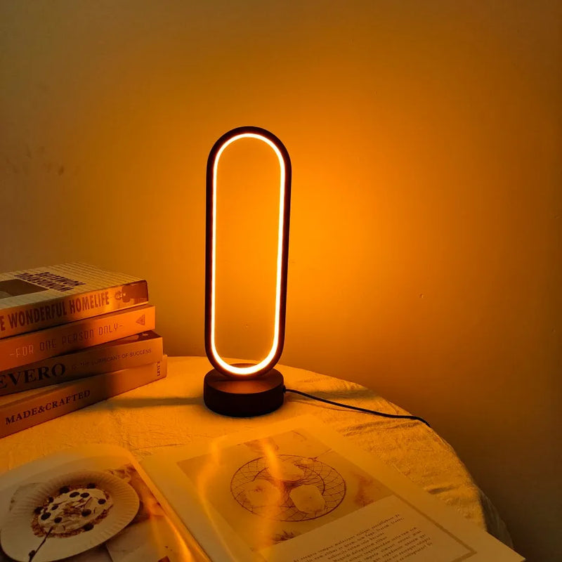 LunaHalo – Luxe Dimbare LED Ringlamp voor Slaapkamer en Woonkamer-Leuchtezauber