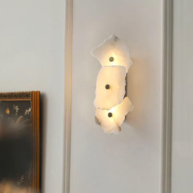 LUMARA Spaanse Alabaster Wandlamp-Leuchtezauber