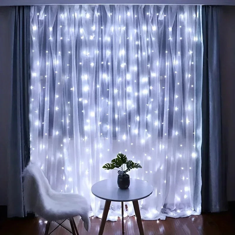 LumiCurtain USB LED Vorhanglichter mit Fernbedienung