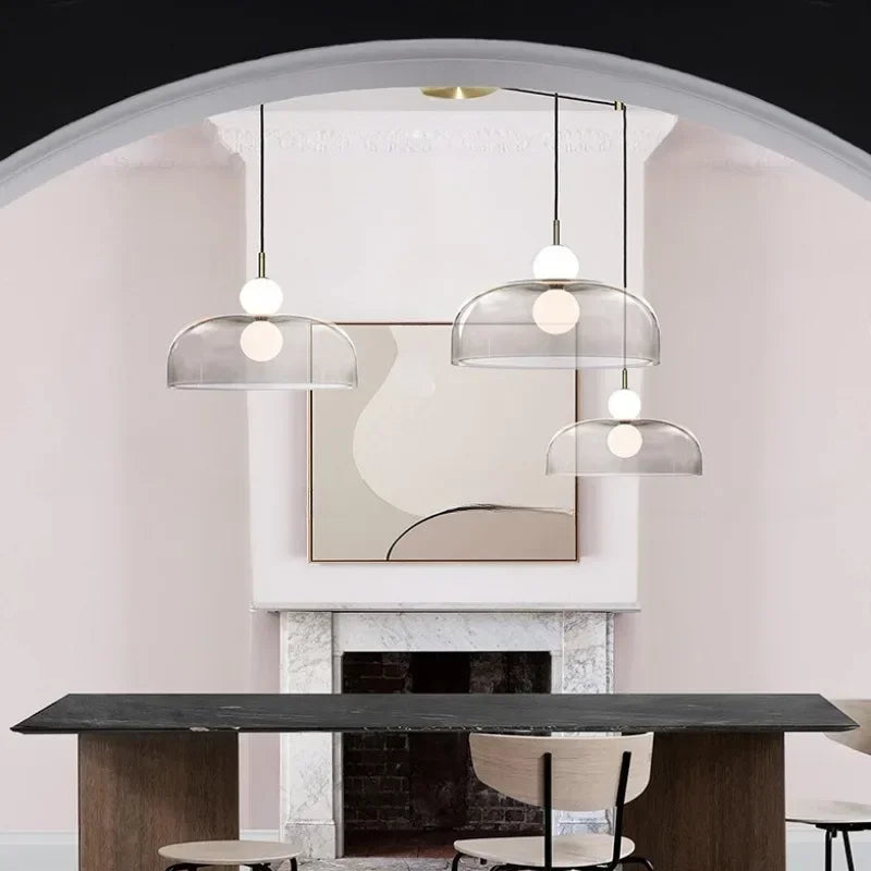 NordLume DuoSphere – Skandinavische Doppelkugel-Pendelleuchte