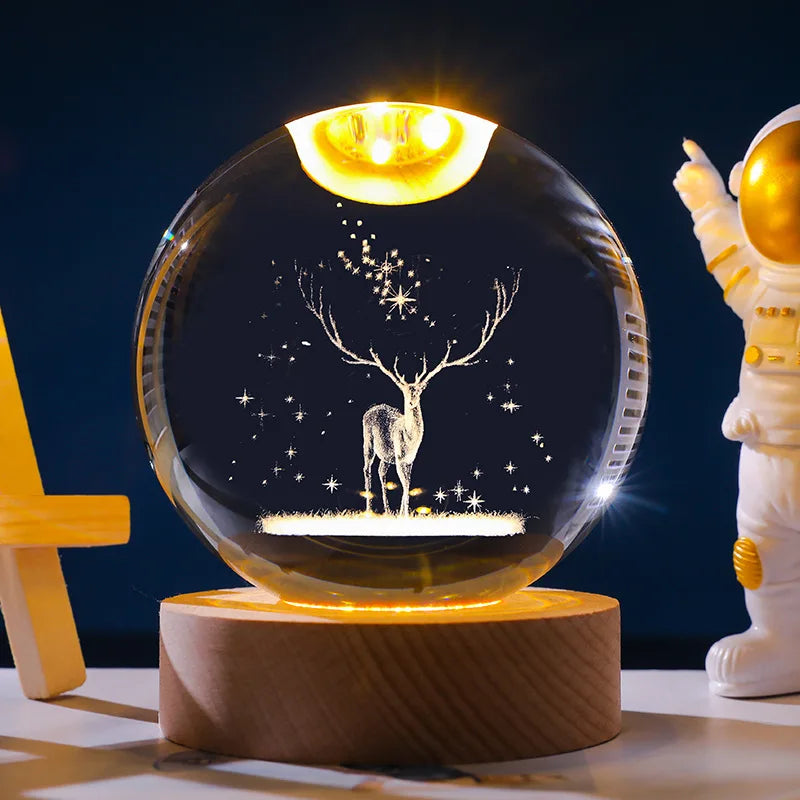 Lumea Galaxy Kristall Nachtlicht-Leuchtezauber
