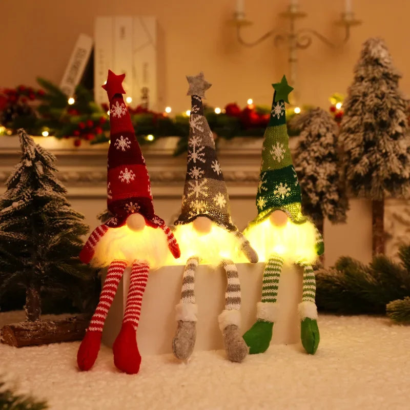 LUMIGNOME – LED Weihnachtswichtel ohne Gesicht
