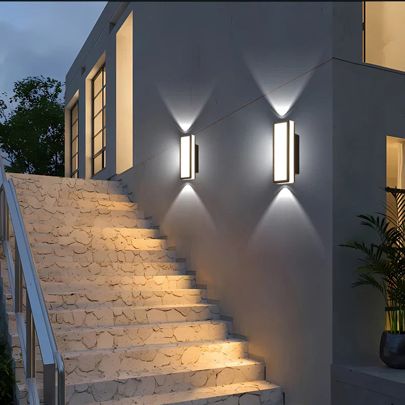 NordiLux LED Wandleuchte – Wasserdichte Moderne Außen-/Innenlampe für Garten, Flur & Schlafzimmer (7W / 10W)-Leuchtezauber