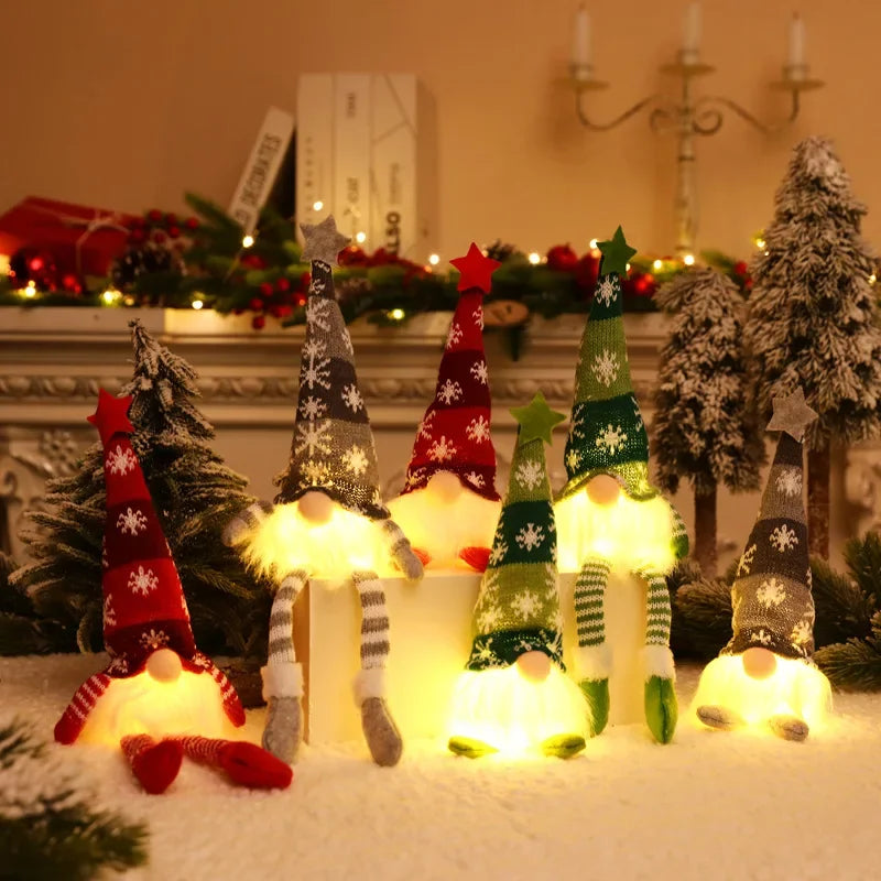 LUMIGNOME – LED Weihnachtswichtel ohne Gesicht
