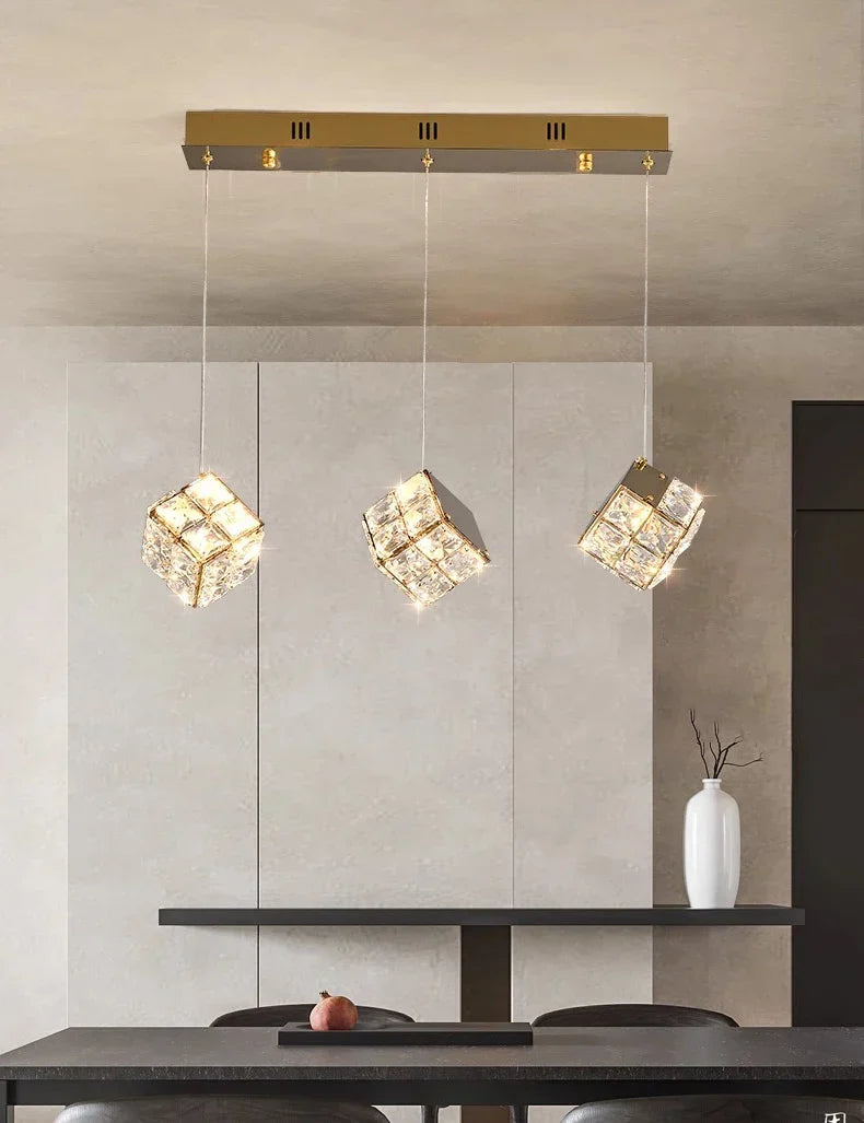 LuxeLicht Kristallen Trap Hanglamp-Leuchtezauber