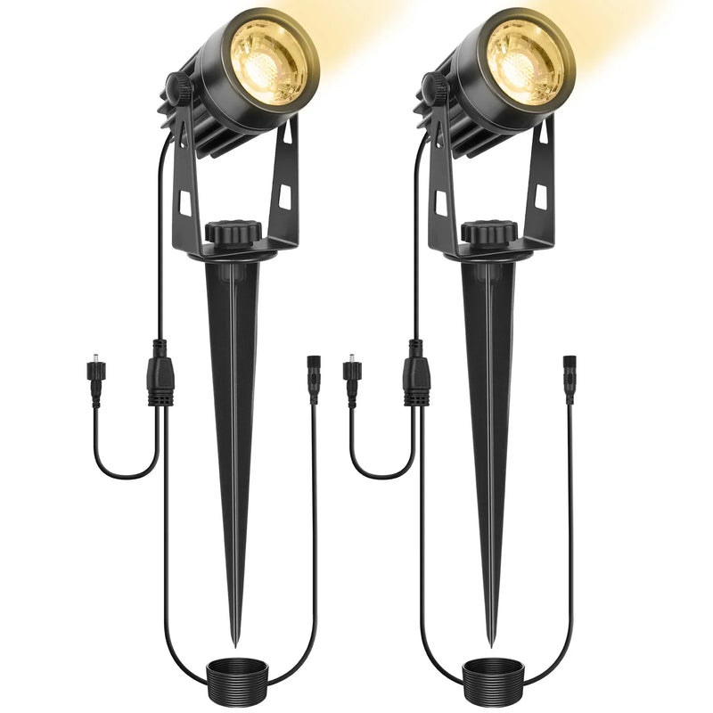 PowerBeam LED Gartenstrahler Außen – Wasserdichte Landschaftsbeleuchtung-Leuchtezauber