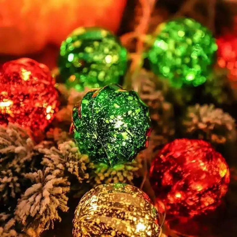 Weihnachtslichter mit Batteriekasten