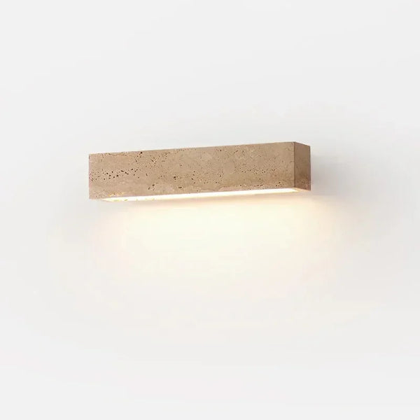 ZENLUME Wabi-Sabi Stein Wandleuchte-Leuchtezauber