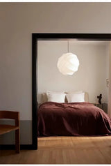 Noguchi Wabi Sphere – Japanische Papier-Hängeleuchte im Wabi-Sabi Stil