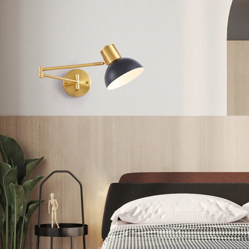 LUXARM Verstelbare Wandlamp met Lange Arm-Leuchtezauber