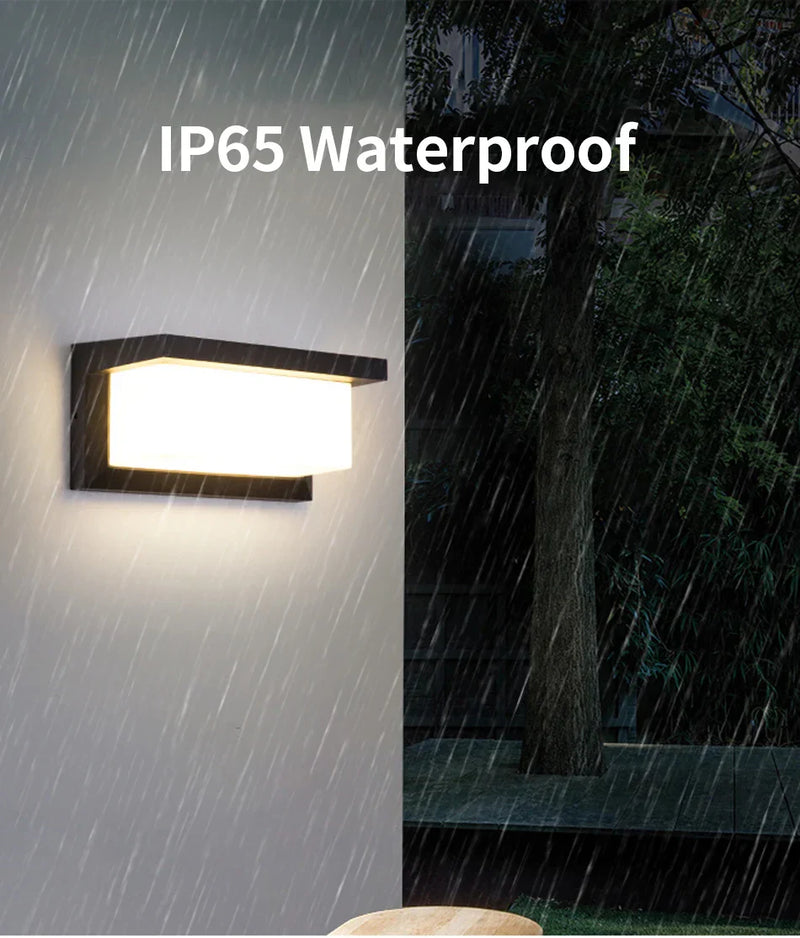 RAINFORCE IP65 LED Buitenwandlamp-Leuchtezauber