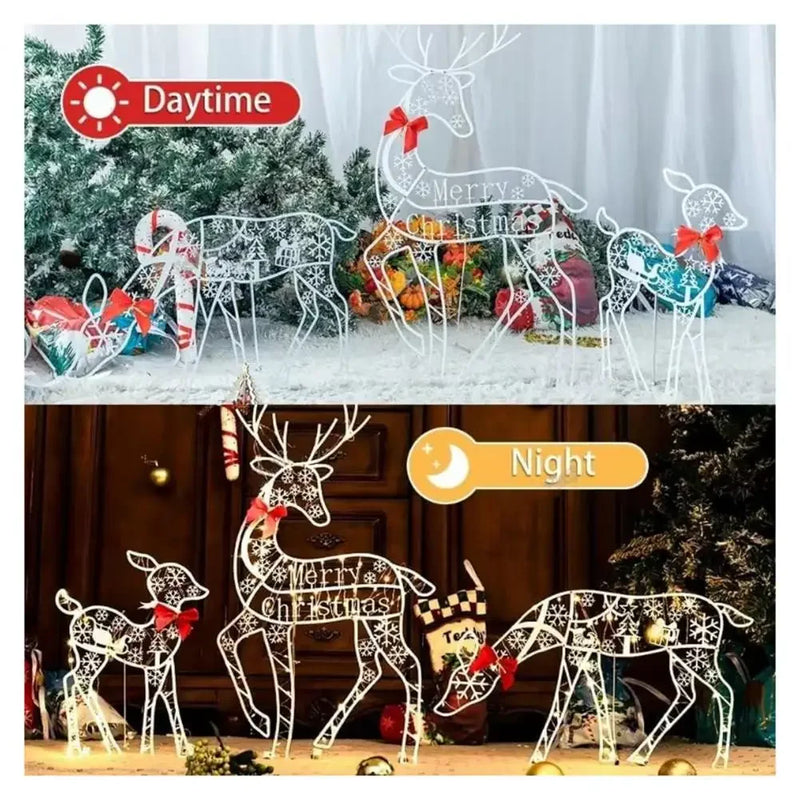 LumiRein LED Rentier Familie