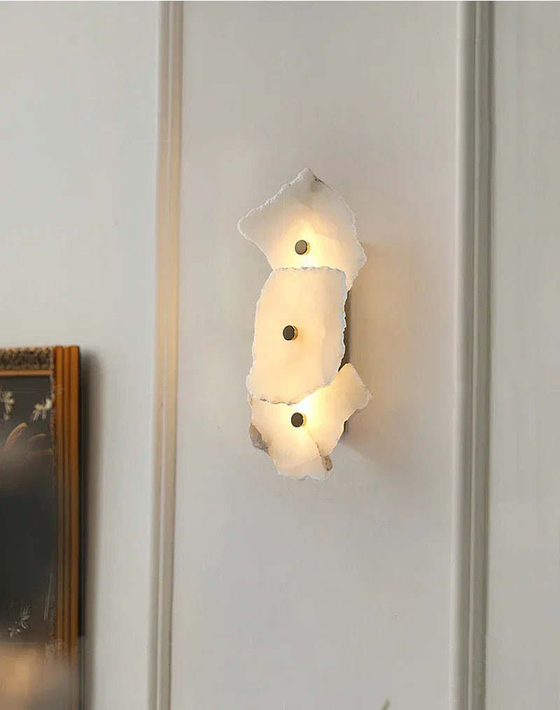 LUMARA Spaanse Alabaster Wandlamp-Leuchtezauber