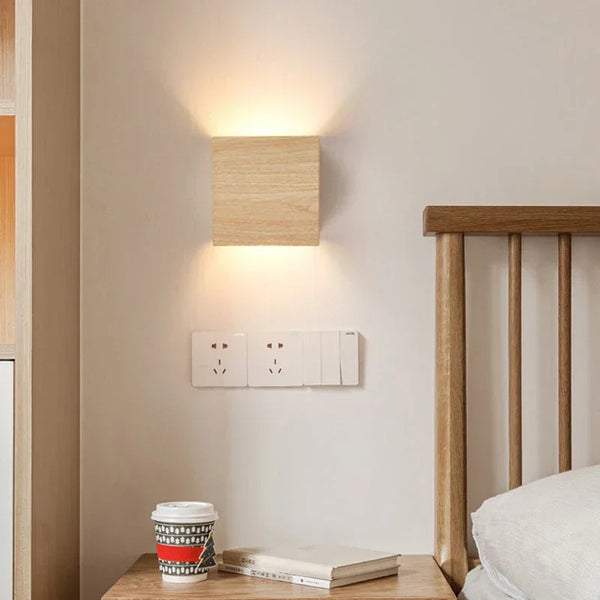 NORDLUM NaturLite LED-Wandleuchte-Leuchtezauber