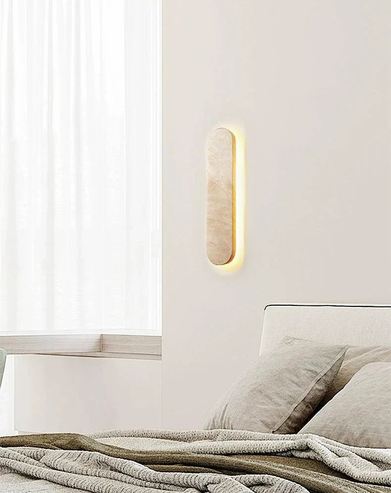 LUMORA STONE Naturstein Wandlampe-Leuchtezauber