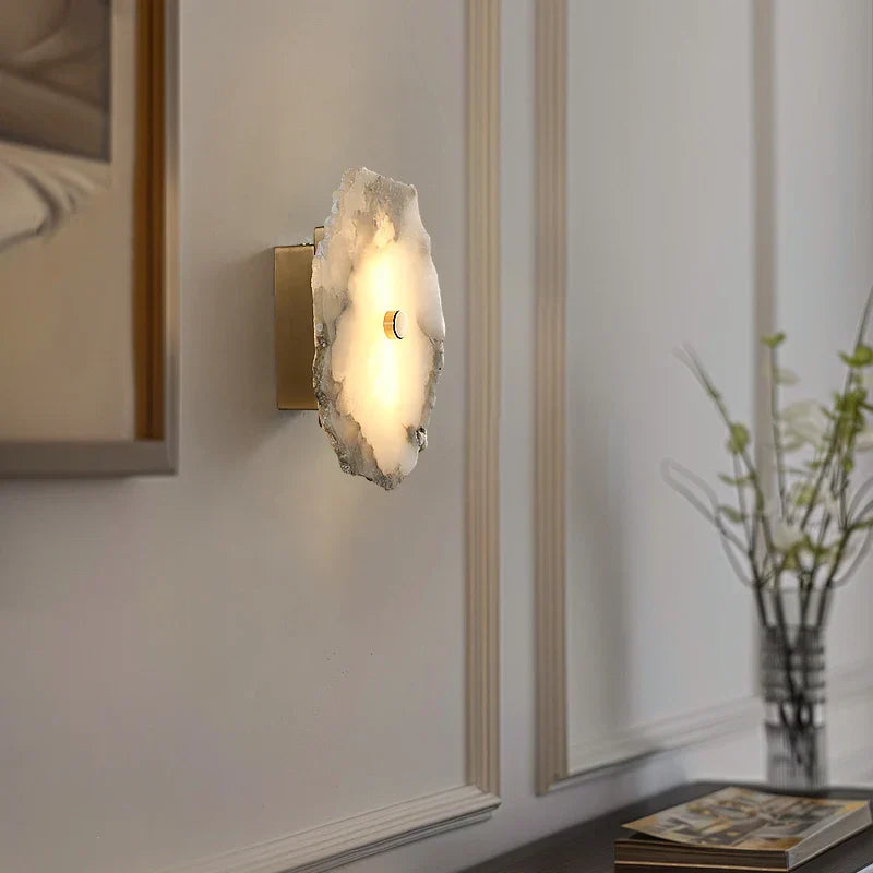 LUMARA Spaanse Alabaster Wandlamp-Leuchtezauber
