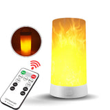 FLAMO USB Wiederaufladbare LED Flammenlampe-Leuchtezauber