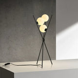 LunaGlow 3D Mond Stehlampe – Moderne LED Tripod Lampe für Wohnzimmer, Schlafzimmer & Büro-Leuchtezauber