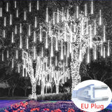 SternFall 50cm LED Meteorregen-Lichterkette,  Weihnachtsbeleuchtung