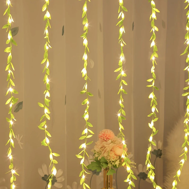 LeafLuma 2M LED Blätter-Lichterkette