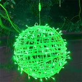 LED Rattan Ball Weihnachtslichterkette