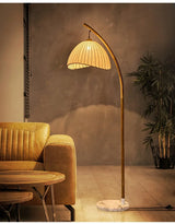 ZenGlow Wabi-Sabi LED Stehlampe – Nordisches & Japanisches Design für eine Ruhige Atmosphäre-Leuchtezauber