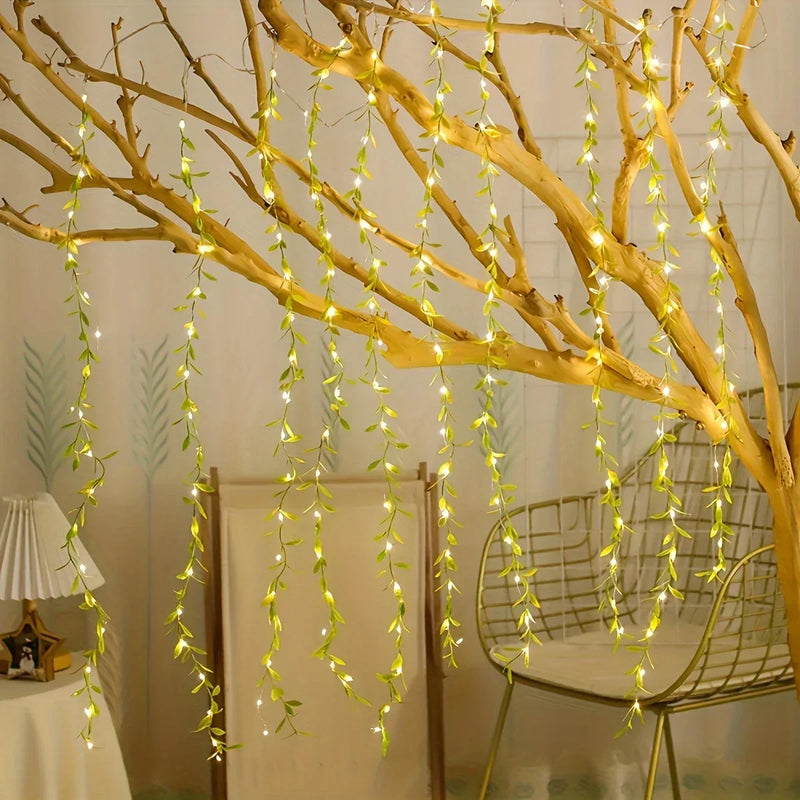 LeafLuma 2M LED Blätter-Lichterkette