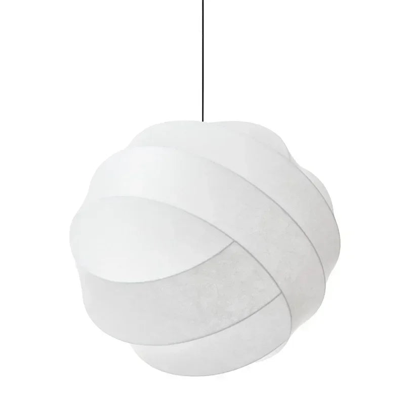 Noguchi Wabi Sphere – Japanische Papier-Hängeleuchte im Wabi-Sabi Stil