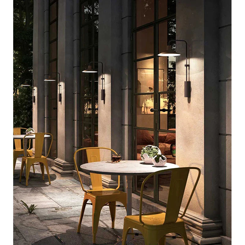 Aurelio Retro Outdoor Wandleuchte