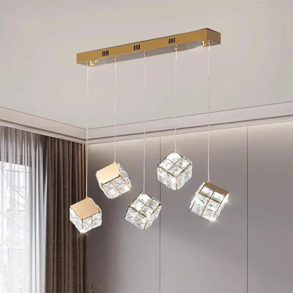LuxeLicht Kristallen Trap Hanglamp-Leuchtezauber