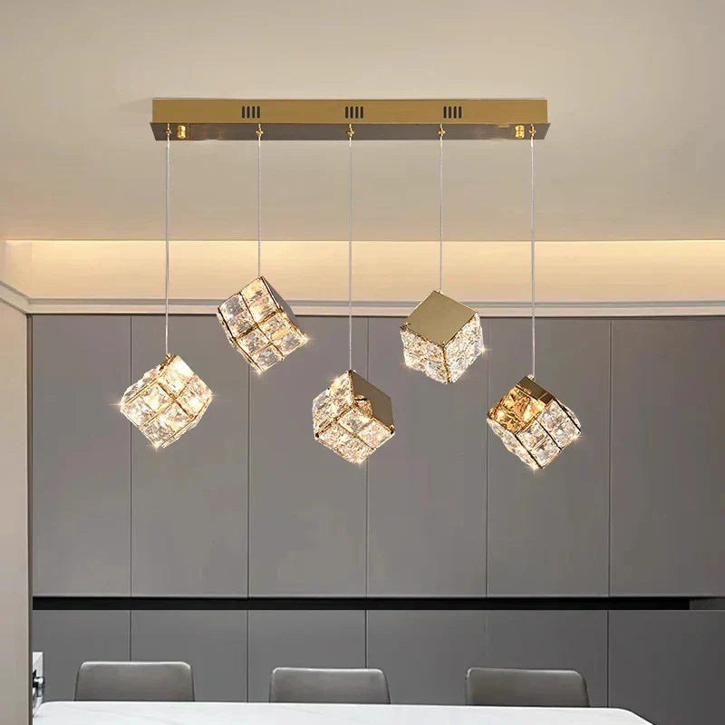 LuxeLicht Kristallen Trap Hanglamp-Leuchtezauber